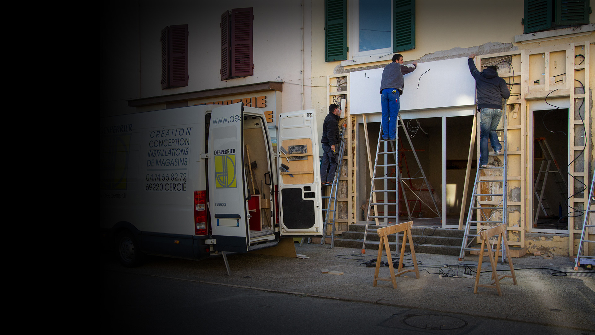 DESPERRIER installation de magasin