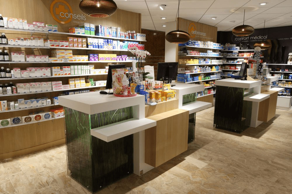 Réalisation de la Pharmacie de l'Hôtel de Ville à Mâcon (71)